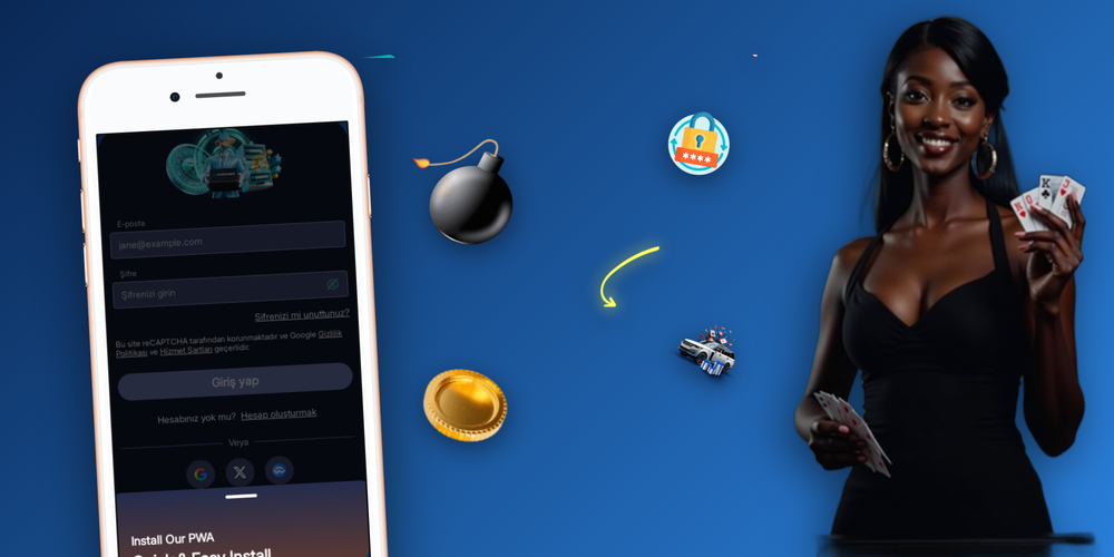 Tři obrazovky F1 Casino Casino apps se sloty, živým kasinem a pokladnou vedle sebe